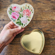 Load image into Gallery viewer, Small Heart Shape Tin - Roses