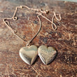 Load image into Gallery viewer, Outlet Heart locket Rosegold Flowers