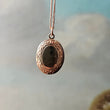 Load image into Gallery viewer, Oval locket necklace rosegold