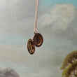Load image into Gallery viewer, Oval locket necklace rosegold