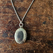 Load image into Gallery viewer, Silver Oval Locket Necklace
