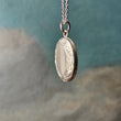 Load image into Gallery viewer, Silver Oval Locket Necklace