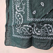 Load image into Gallery viewer, Bandana Scarf - Dark Green Cotton (pre washed )