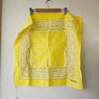 Load image into Gallery viewer, Bandana Scarf - Light Yellow Cotton ( pre washed )
