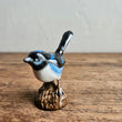 Load image into Gallery viewer, Blue wren on rock
