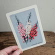 Load image into Gallery viewer, Australian Native Floral Postcard / Gift Card Common Heath pink White Red