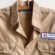 Load image into Gallery viewer, Yakka Workshirt Beige With Patch (Hard Yakka)