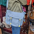 Load image into Gallery viewer, Outlet Shoulder Bag Web Haversack WH-2 - Blue