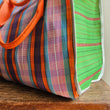 Load image into Gallery viewer, Nylon Tote Bag - Orange/Green