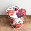 Load image into Gallery viewer, Tin Biscuit Barrel - Dahlia