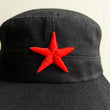 Load image into Gallery viewer, Outlet Red Star Hat - Black