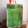 Load image into Gallery viewer, Nylon Tote Bag - Orange/Green