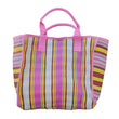 Load image into Gallery viewer, Nylon Tote Bag - Pink/Yellow