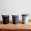 Load image into Gallery viewer, Vintage Style 2 Tone Tumbler - Dark Grey/White 300ML
