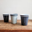 Load image into Gallery viewer, Vintage Style 2 Tone Tumbler - Dark Grey/White 300ML