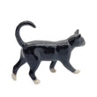 Load image into Gallery viewer, Ceramic Walking Cat - Blk/Wh