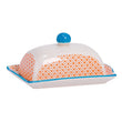 Load image into Gallery viewer, Hand Painted Butter Dish - Orange