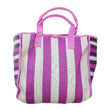 Load image into Gallery viewer, Nylon Tote Bag - Pink/Navy