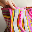 Load image into Gallery viewer, Nylon Tote Bag - Pink/Yellow