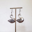 Load image into Gallery viewer, Outlet Swan Earrings