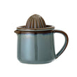 Load image into Gallery viewer, Bloomingville Stoneware Lemon Juicer - Green