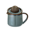 Load image into Gallery viewer, Bloomingville Stoneware Lemon Juicer - Green