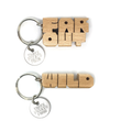 Load image into Gallery viewer, Wooden Keychain