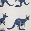 Load image into Gallery viewer, Tea Towel - Blue Kangaroo, Australian printed tea towels