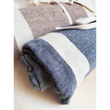 Load image into Gallery viewer, Outlet Turkish Beach Towel - Dark Blue Stripe