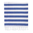 Load image into Gallery viewer, Outlet Turkish Beach Towel - Blue Stripe