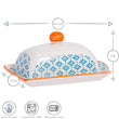 Load image into Gallery viewer, Hand Painted Butter Dish - 18.5cm Light Blue
