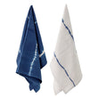 Load image into Gallery viewer, Bloomingville Indigo Kitchen Towel 2Pk