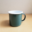 Load image into Gallery viewer, Outlet Enamel Mug - Viridian Green 375ml