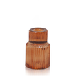 Load image into Gallery viewer, Harlo Vintage Candle Holder - Amber