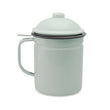 Load image into Gallery viewer, Dripping Container 19x13cm - Duck Egg/Grey Rim