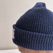 Load image into Gallery viewer, Outlet Camping Chunky Ribbed Fisherman's Beanie - Navy