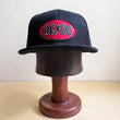 Load image into Gallery viewer, ACDC Snapback Cap Oval Logo - Black/Red