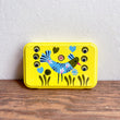 Load image into Gallery viewer, Fair Trade Trinket/Pin Tin - Ida Chicken Yellow