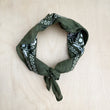 Load image into Gallery viewer, Bandana Scarf - Forest Green