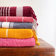 Load image into Gallery viewer, Turkish Round Beach Towel - Pink