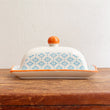 Load image into Gallery viewer, Hand Painted Butter Dish - 18.5cm Light Blue