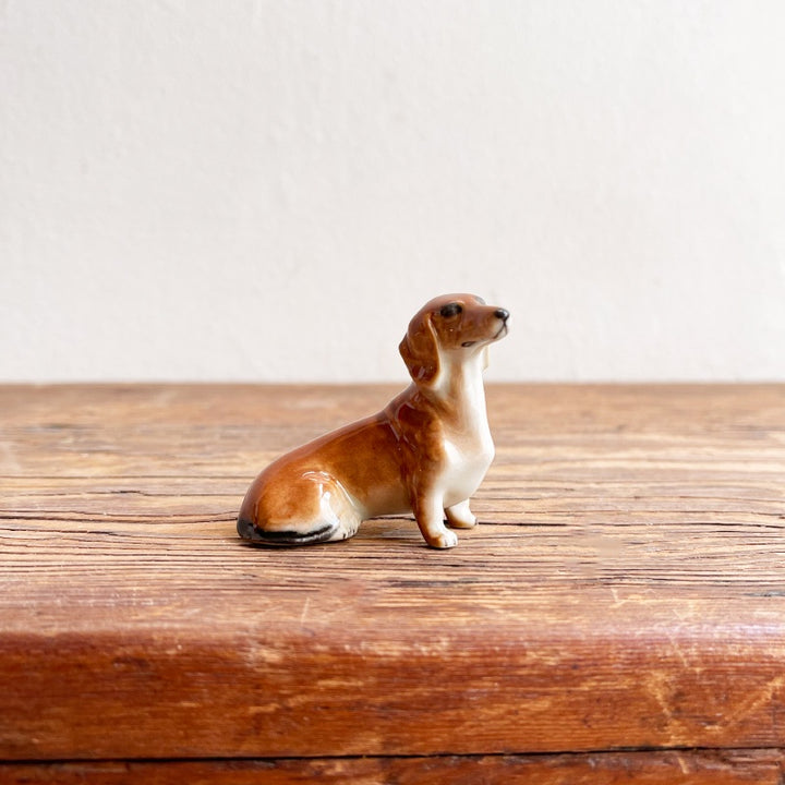 Miniature Ceramic Sausage Dog dachshund