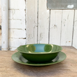 Load image into Gallery viewer, Outlet Camping Bamboo Fibre Degradable Plate 25CM - Green