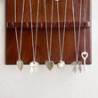 Load image into Gallery viewer, Flower Heart Necklace