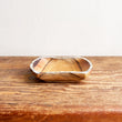 Load image into Gallery viewer, Teak Bowl with Shell Inlay