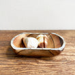 Load image into Gallery viewer, Teak Bowl with Shell Inlay