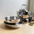 Load image into Gallery viewer, Outlet Camping Alcohol Cookset Stainless Steel
