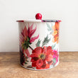 Load image into Gallery viewer, Tin Biscuit Barrel - Dahlia