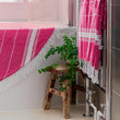 Load image into Gallery viewer, Turkish Round Beach Towel - Pink