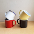 Load image into Gallery viewer, Outlet Camping Enamel Mug 9cm - White
